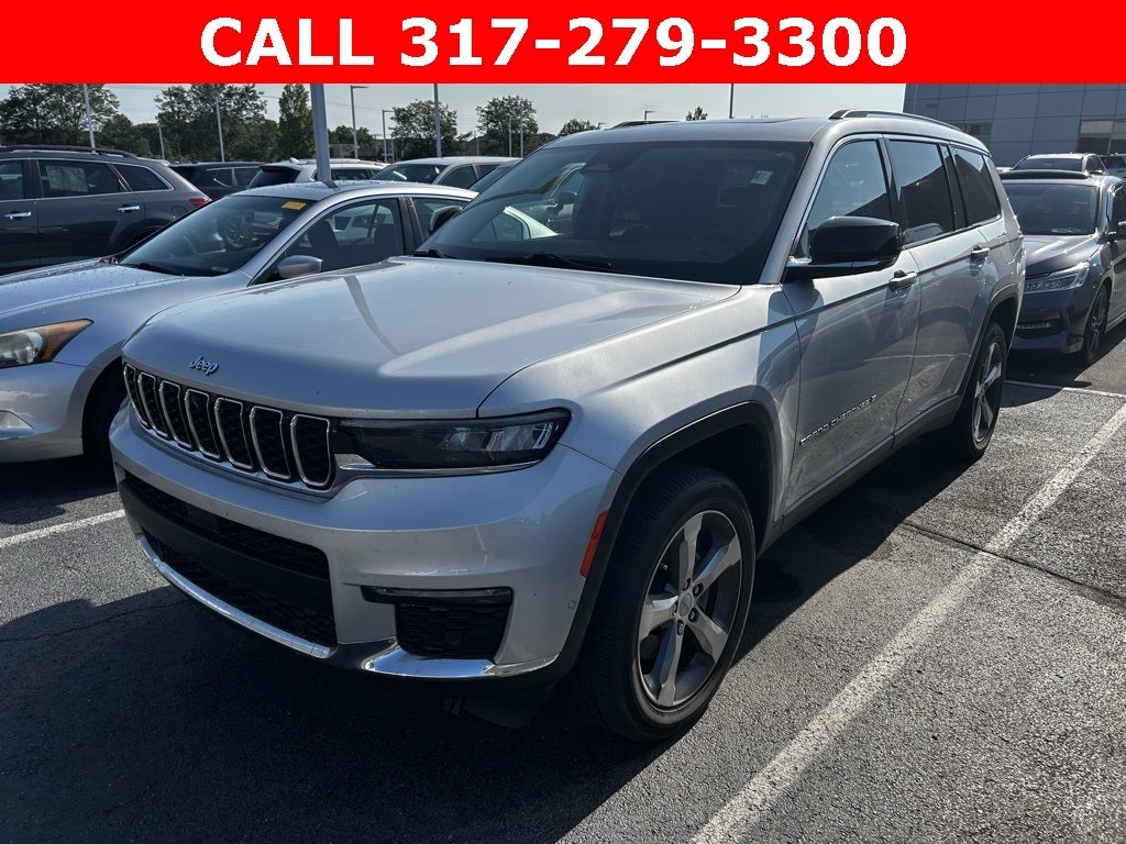 Used 2021 Jeep Grand Cherokee L Limited with VIN 1C4RJKBG8M8109369 for sale in Avon, IN